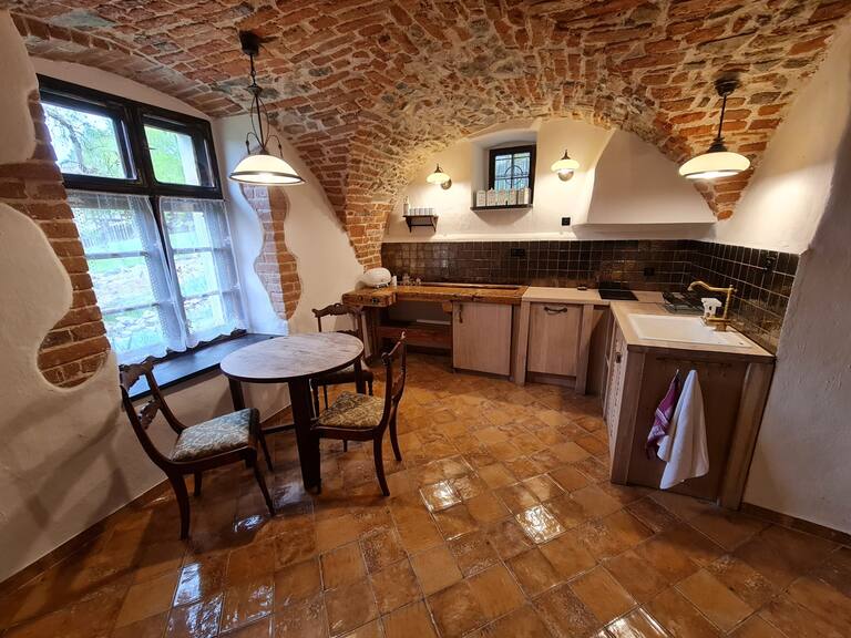 Agroturystyka - apartament jednopokojowy - Kuchnia front